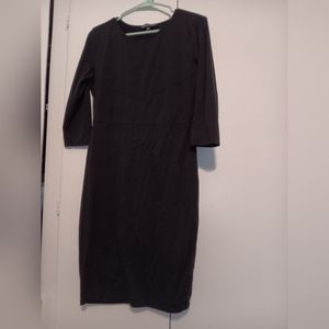 Black bodycon dress